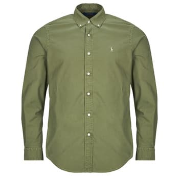 Pitkähihainen paitapusero Polo Ralph Lauren  CHEMISE DROITE CUSTOM EN OXFORD LEGER  EU L – Polo Ralph Lauren