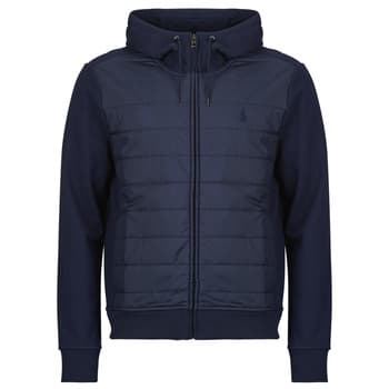 Pusakka Polo Ralph Lauren  BLOUSON BI MATIERE AVEC CAPUCHE EN MAILLE  EU M