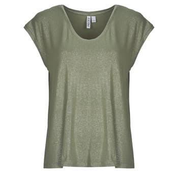 Lyhythihainen t-paita Pieces  PCALICE SS GLITTER TEE  EU S