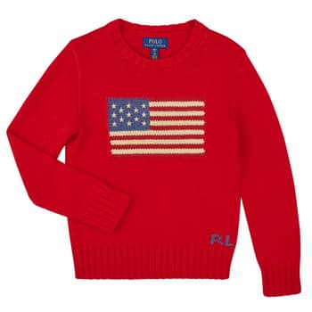 Neulepusero Polo Ralph Lauren  FLAG CN SWTR-TOPS-SWEATER  18 / 20 Jahre – Polo Ralph Lauren
