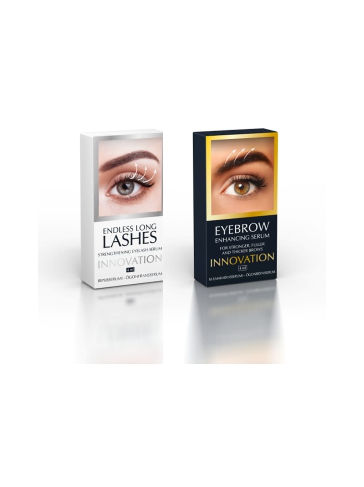 Endless long lashes & eyebrow enhancing serum -yhteispakkaus 2x4ml – LL Company