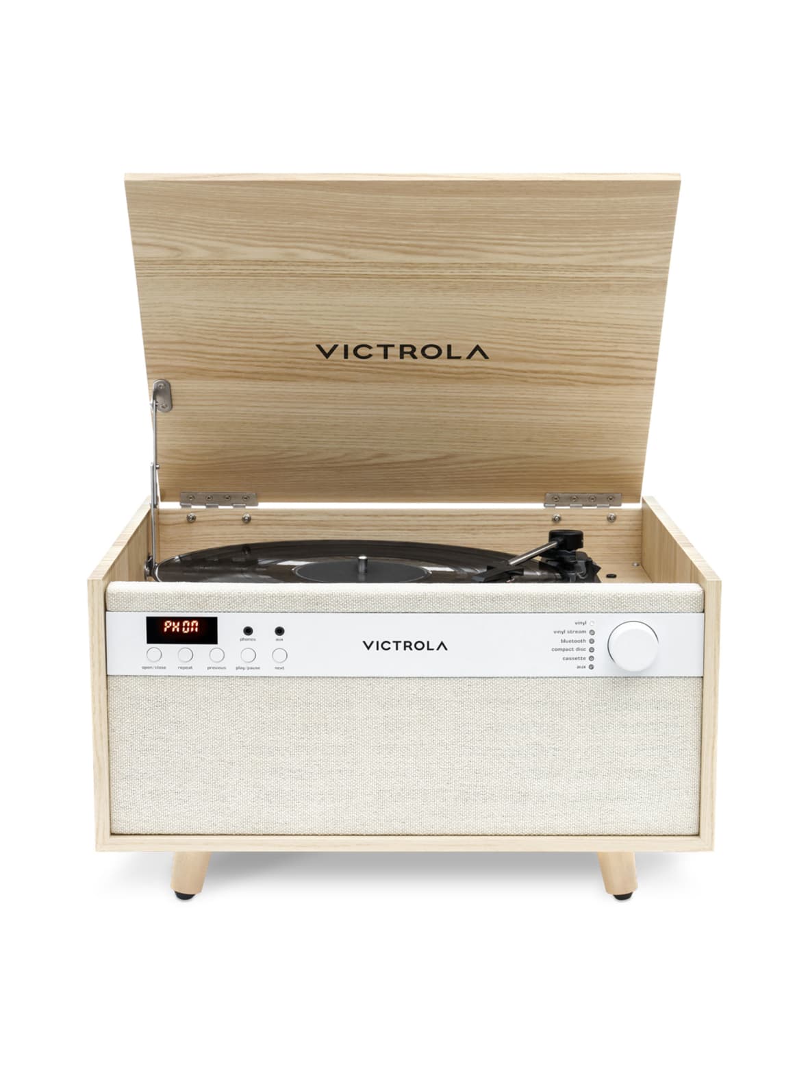 Victrola century -musiikkikeskus, natural – Victrola
