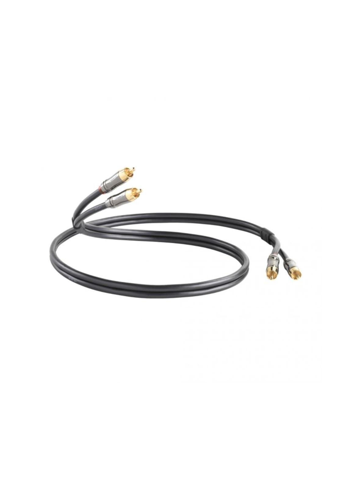 Qed performance audio graphite 2rca-2rca, 0.6m