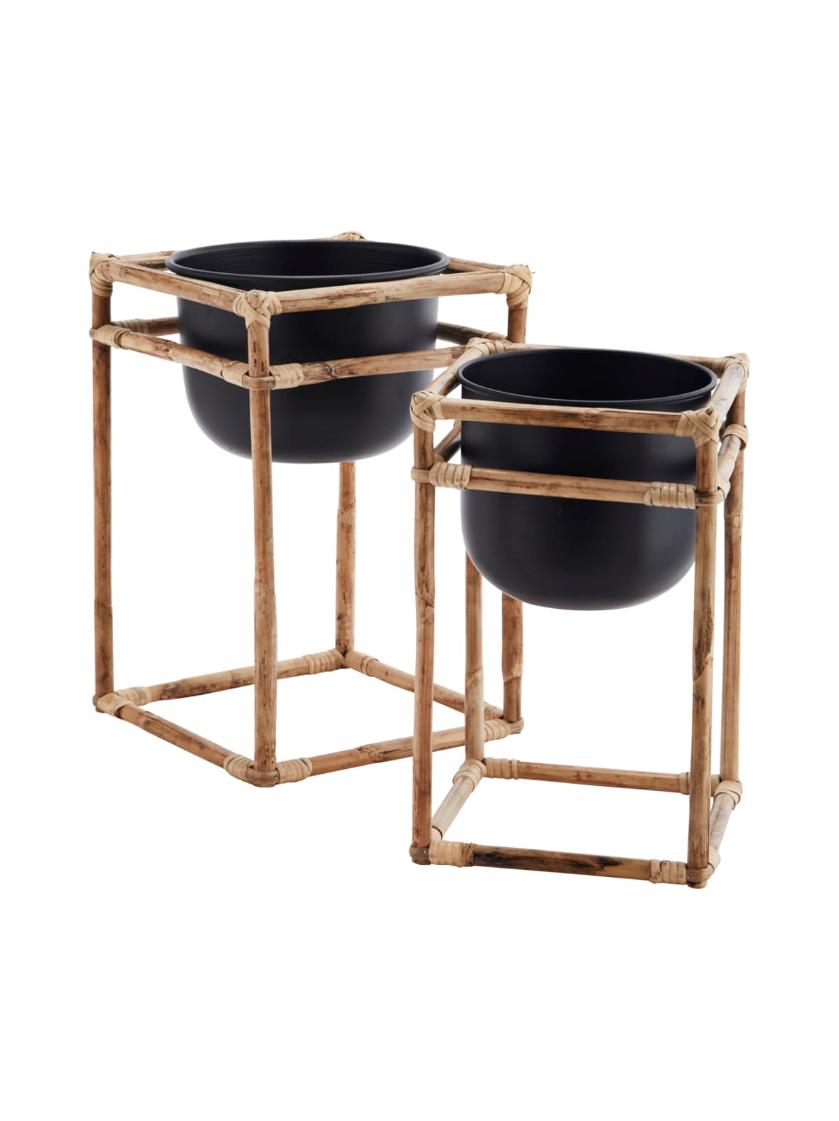 Ruukku ja bambuteline 2kpl setti – Madam Stolz