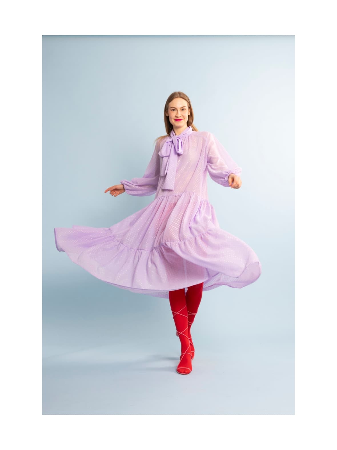 Flowy - mekko pitkä, keijukainen