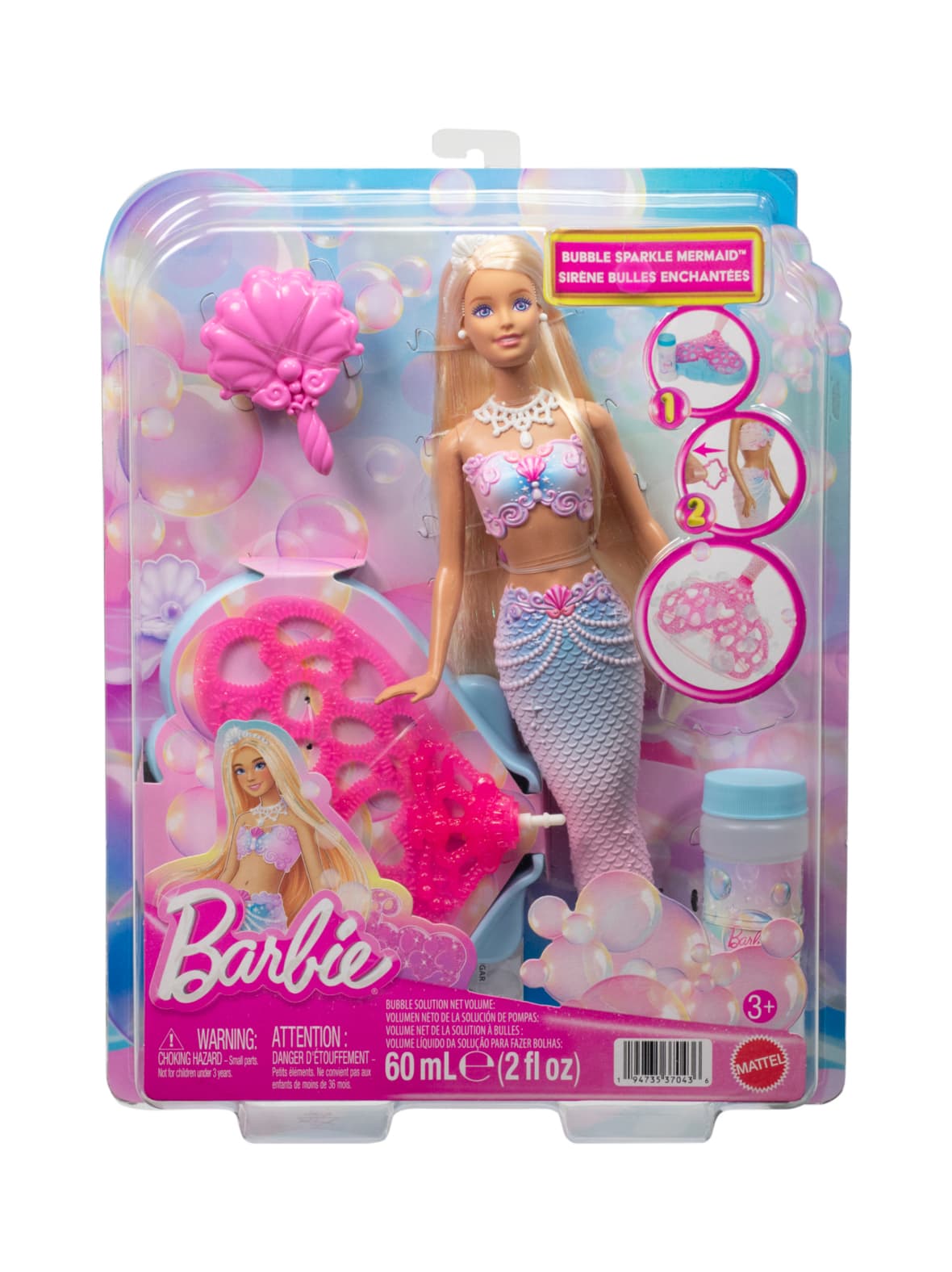 Barbie bubble sparkle -merenneito