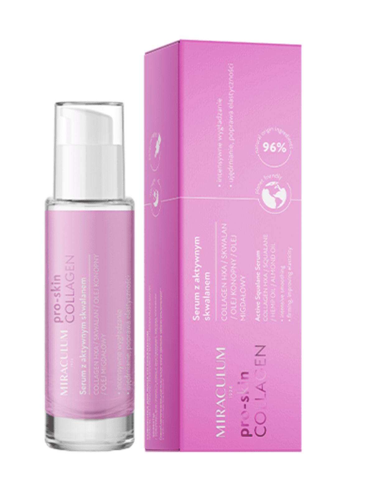 Pro skin collagen active squalane serum -kiinteyttävä seerumi 30ml – MIRACULUM