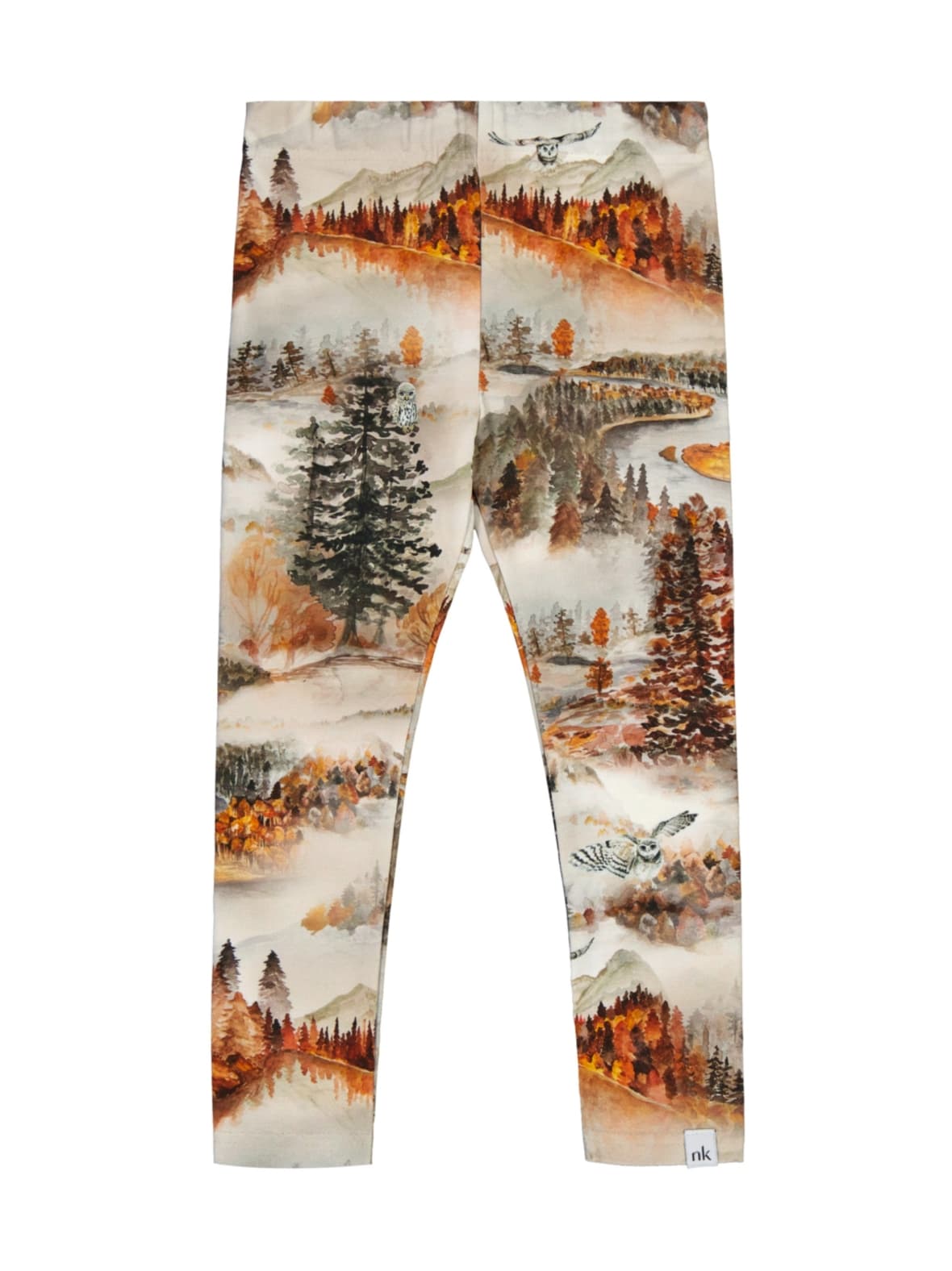 Print leggings, autumn fog – Nakoa