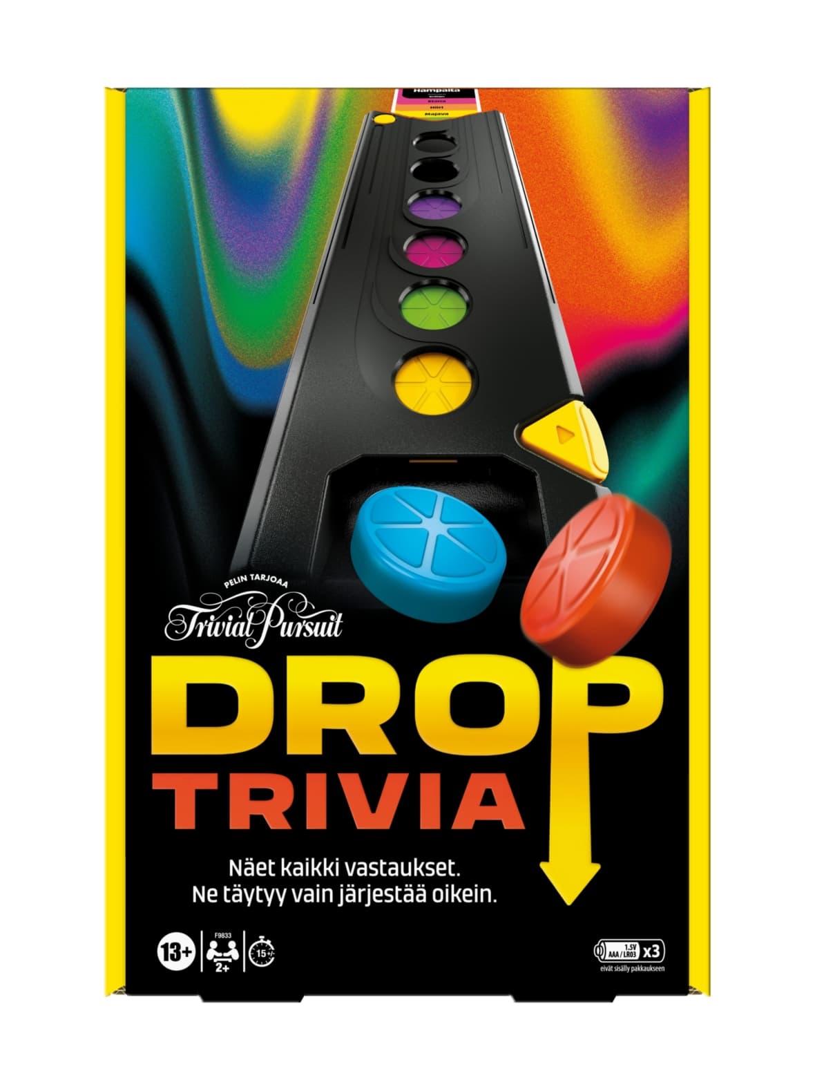 Trivial pursuit drop triviapeli (suomenkielinen)