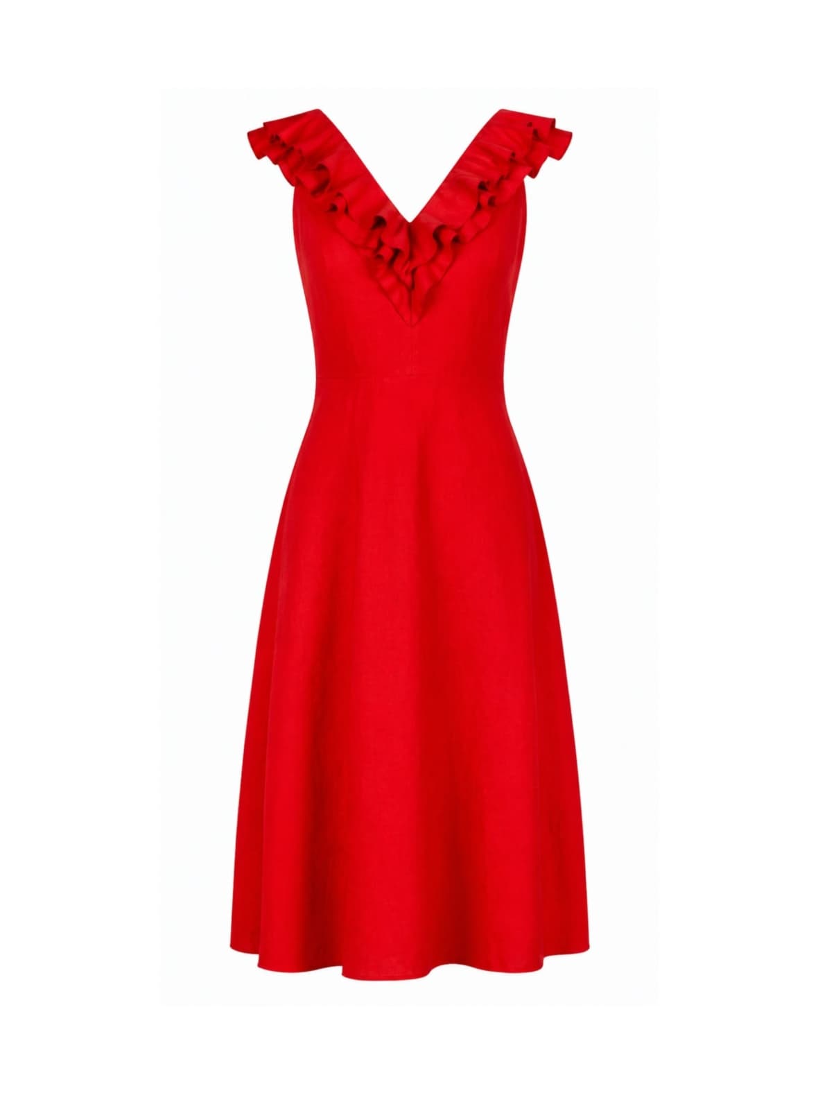 Kaia dress, salsa