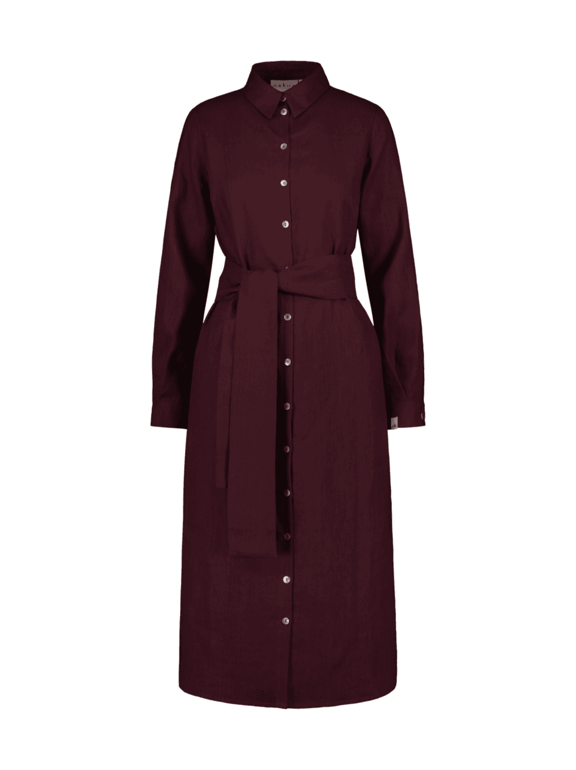Chloe pellavamekko, merlot – Nakoa