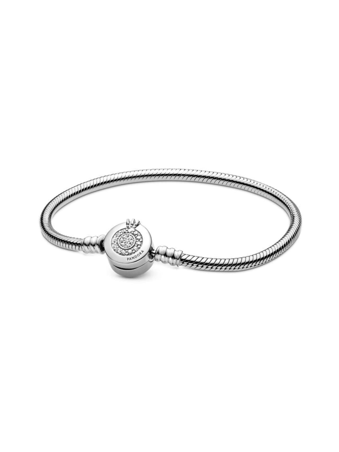 Pandora moments sparkling crown o snake chain rannekoru 599046c01 – Pandora