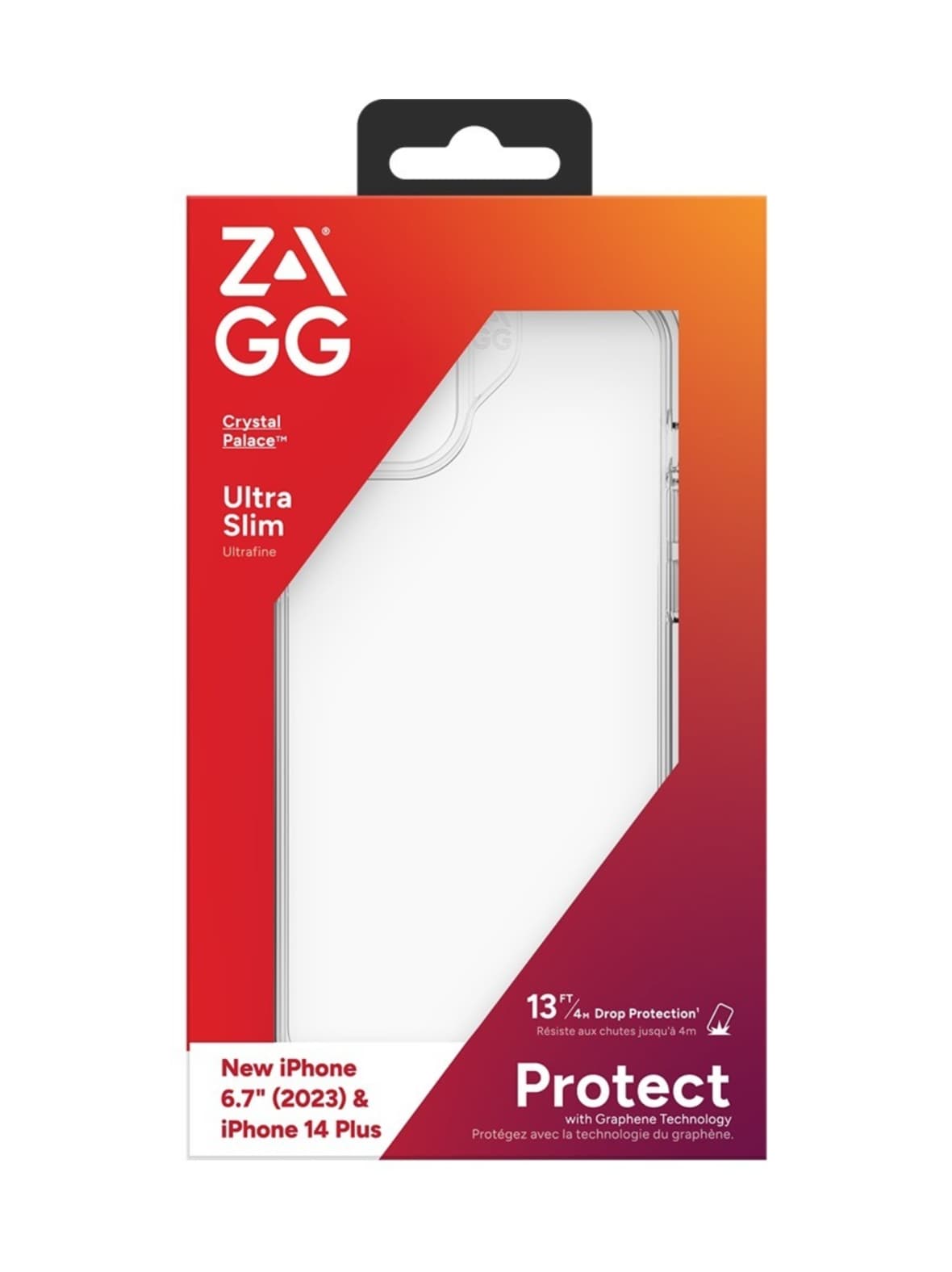 Zagg crystal palace - suojakuori iphone 15 plus/14 plus – Zagg