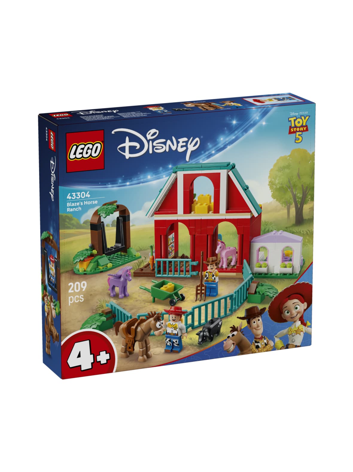 Lego disney ja pixar toy story 5 blazen hevostila 43304
