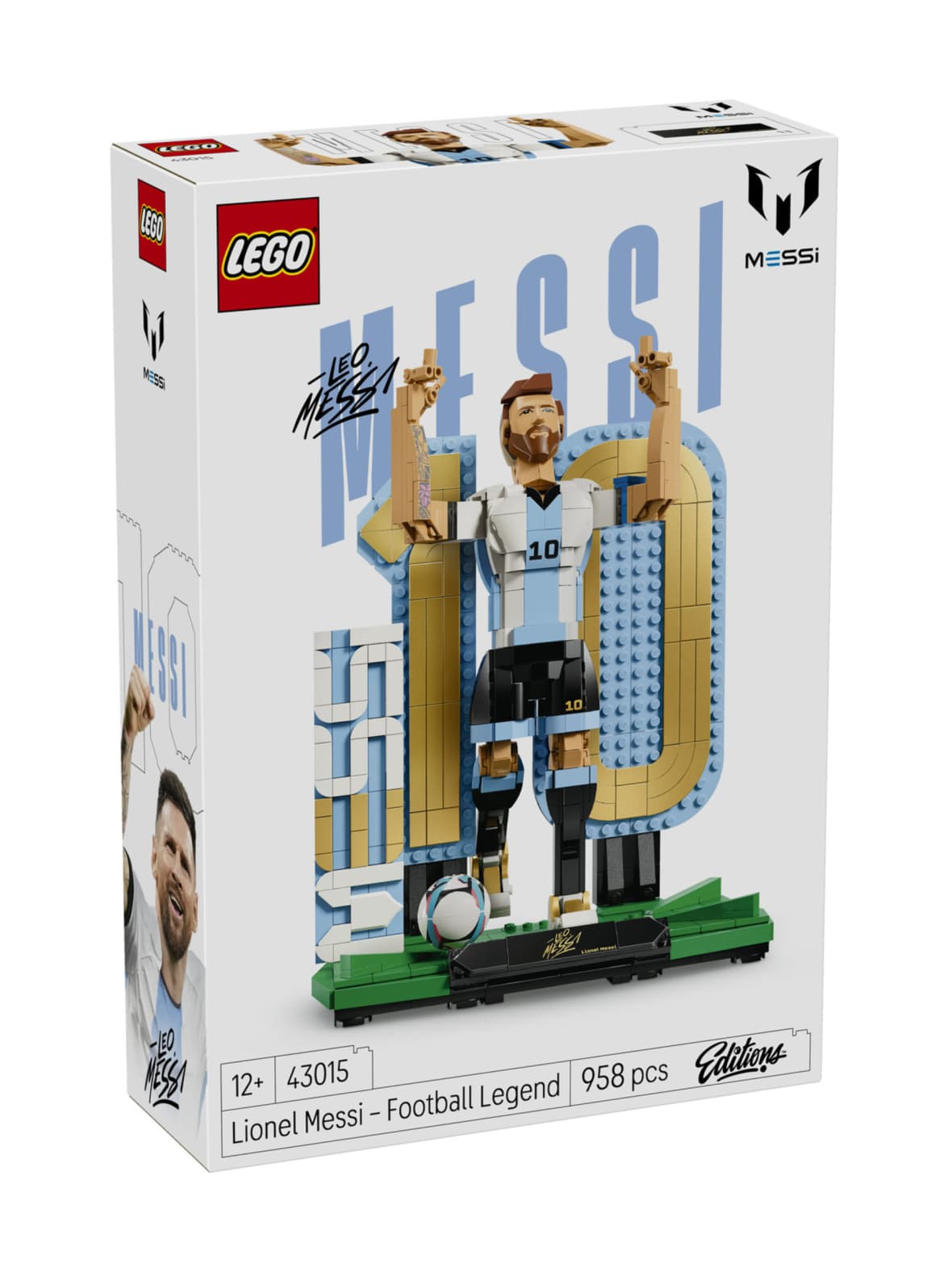 Lego editions football lionel messi – jalkapallolegenda 43015 – LEGO
