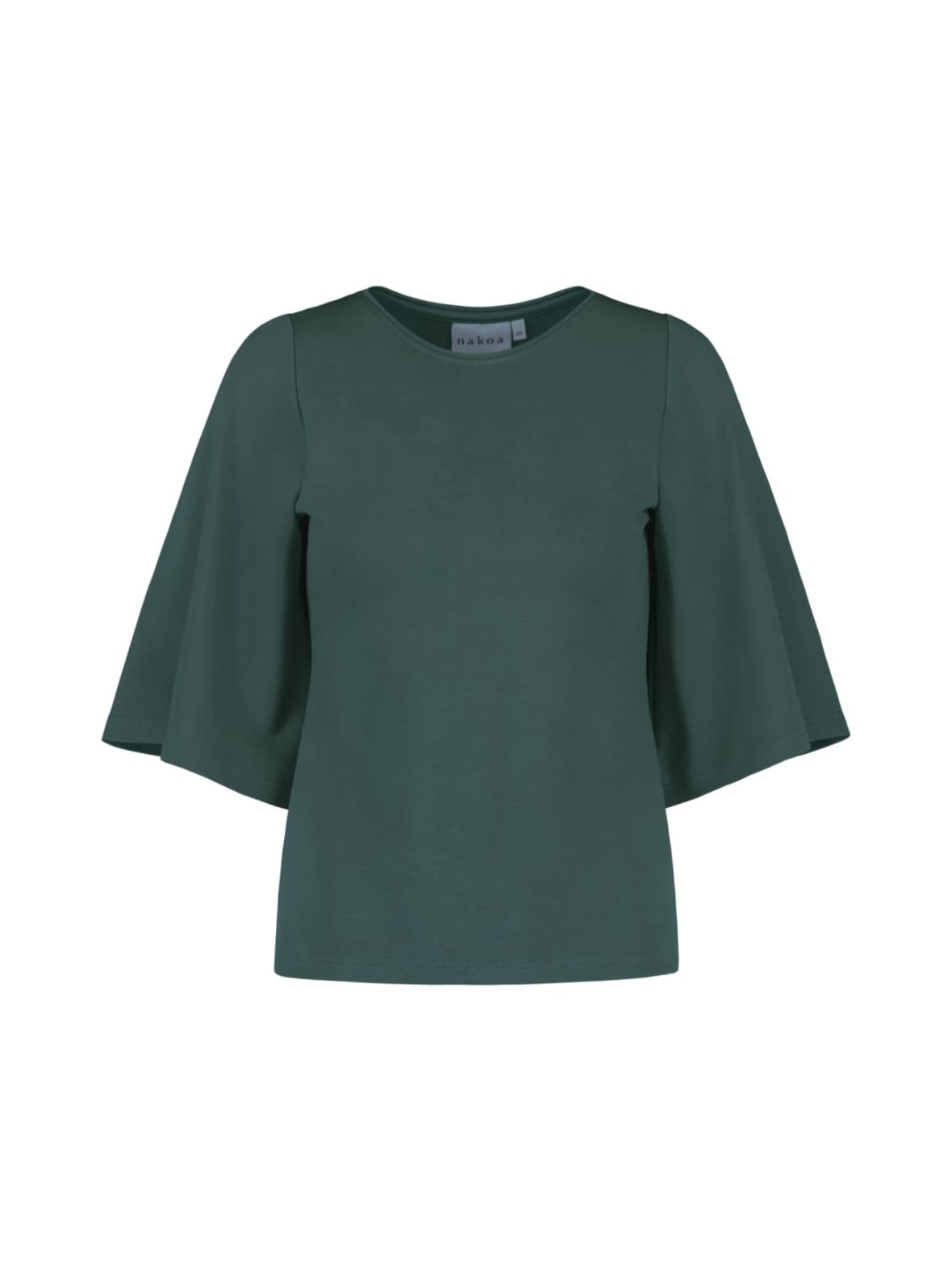 Vivienne blouse, dark green – Nakoa