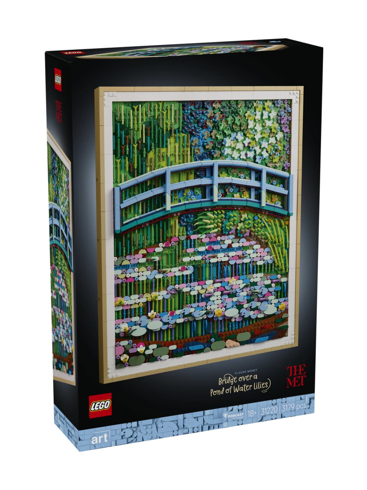 Lego art claude monet – lummelampi 31220