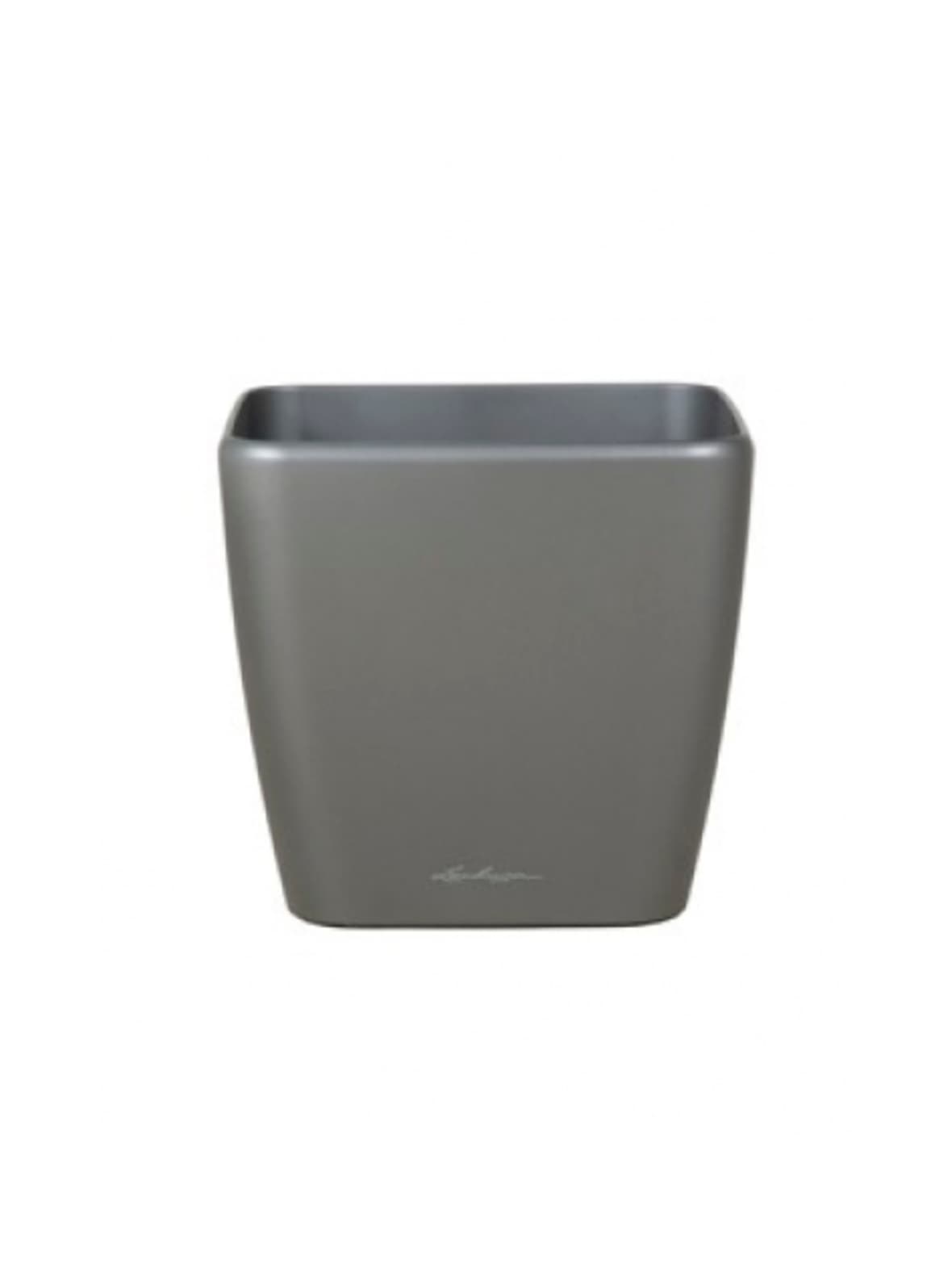 Quadro tummaharmaa altakasteluruukku pyörillä  ∅43cm, korkeus 40cm – LECHUZA