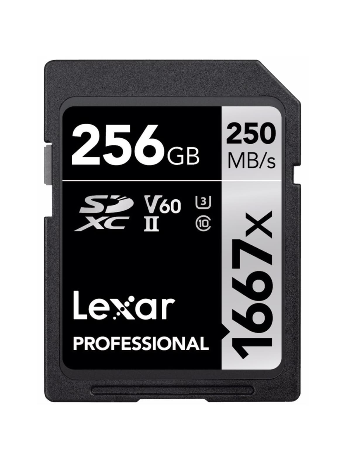 Lexar professional 256gb sdxc uhs-ii (1667x, 250mb/s) – Lexar