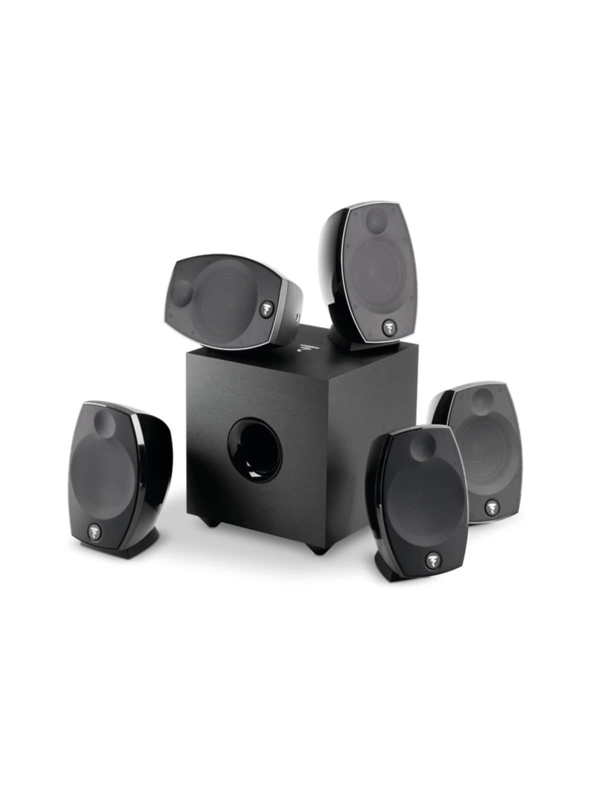 Focal sib evo 5.1 kaiutinjärjestelmä, musta