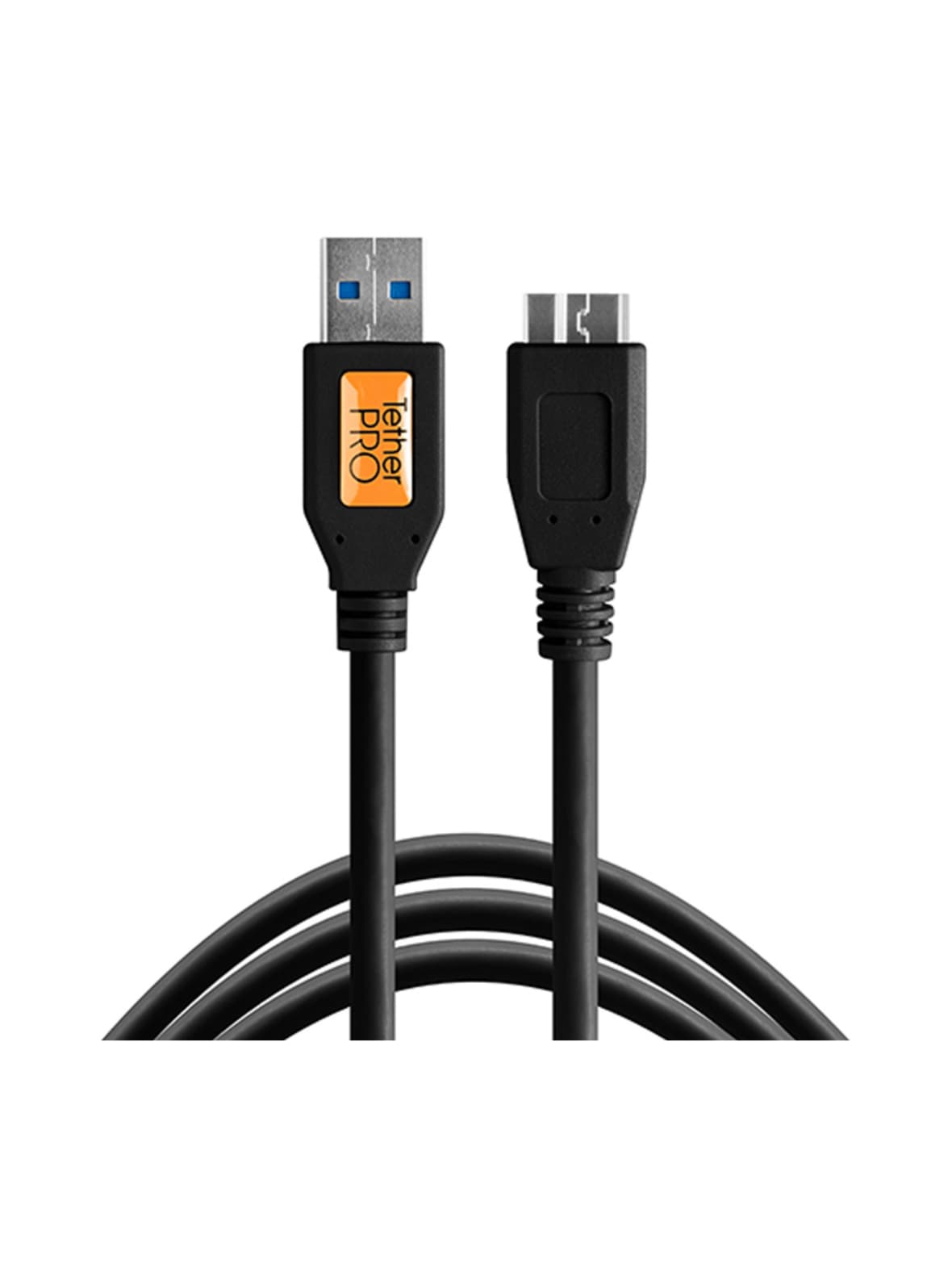 Tether tools tetherpro (4,6m) usb 3.0 male type-a to usb 3.0 micro-b kaapeli - musta