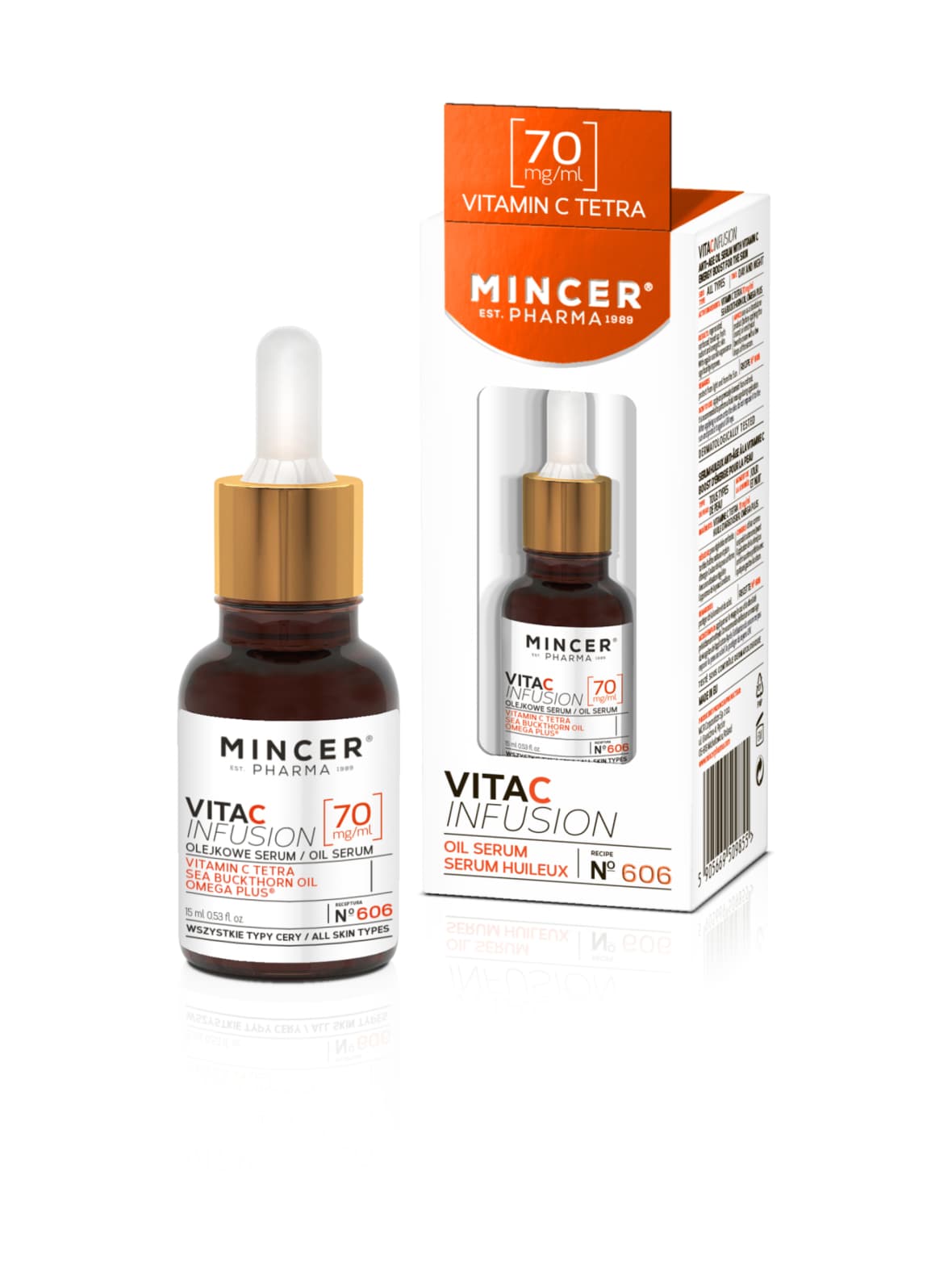Vitac anti-age oil serum -kirkastava öljyseerumi 15ml – Mincer Pharma
