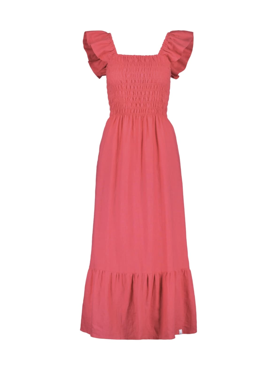 Bianca dress, sunset coral – Nakoa