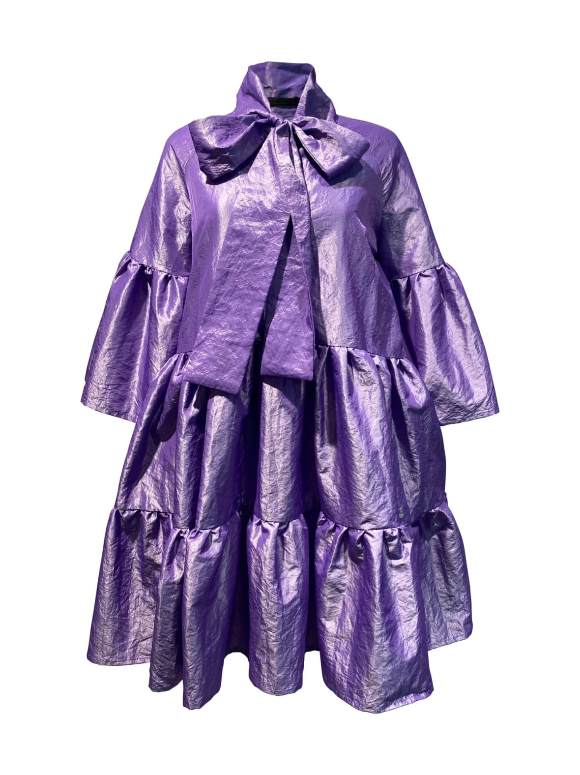 Lush- mekko rusettikauluksella, laventeli – Miia Halmesmaa