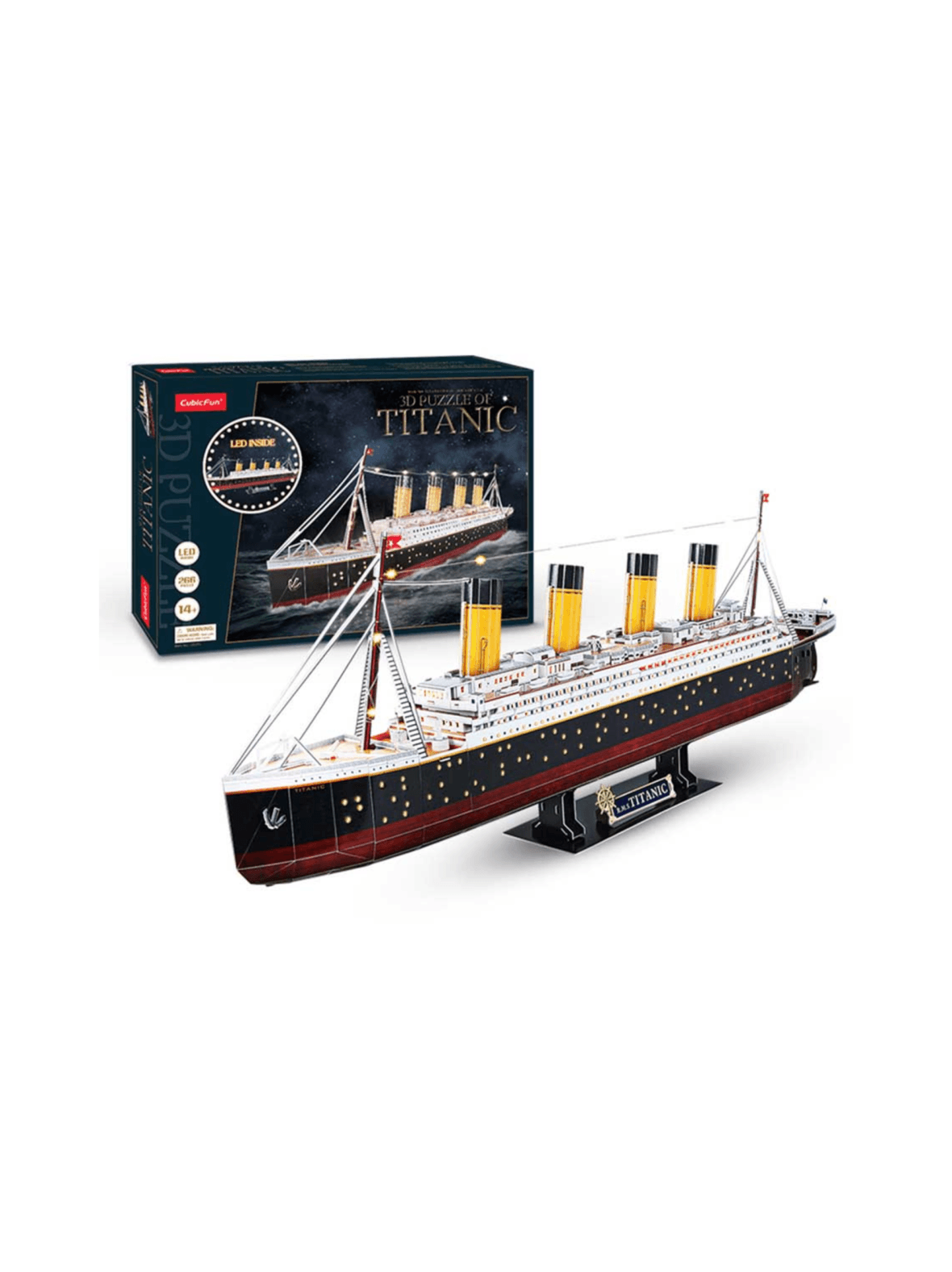 Cubicfun 3d palapel led titanic – CUBIC FUN