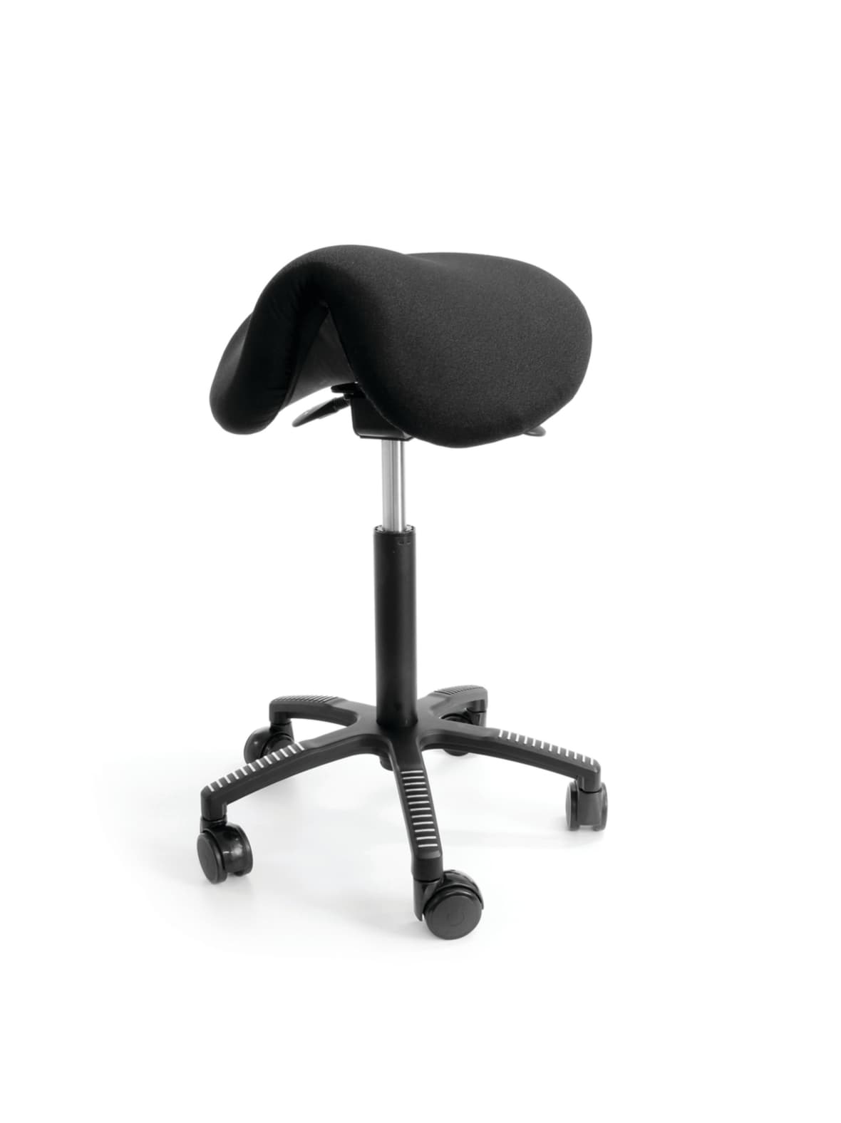 Soft-satulatuoli, musta kangasverhoilu – ErgoFinland