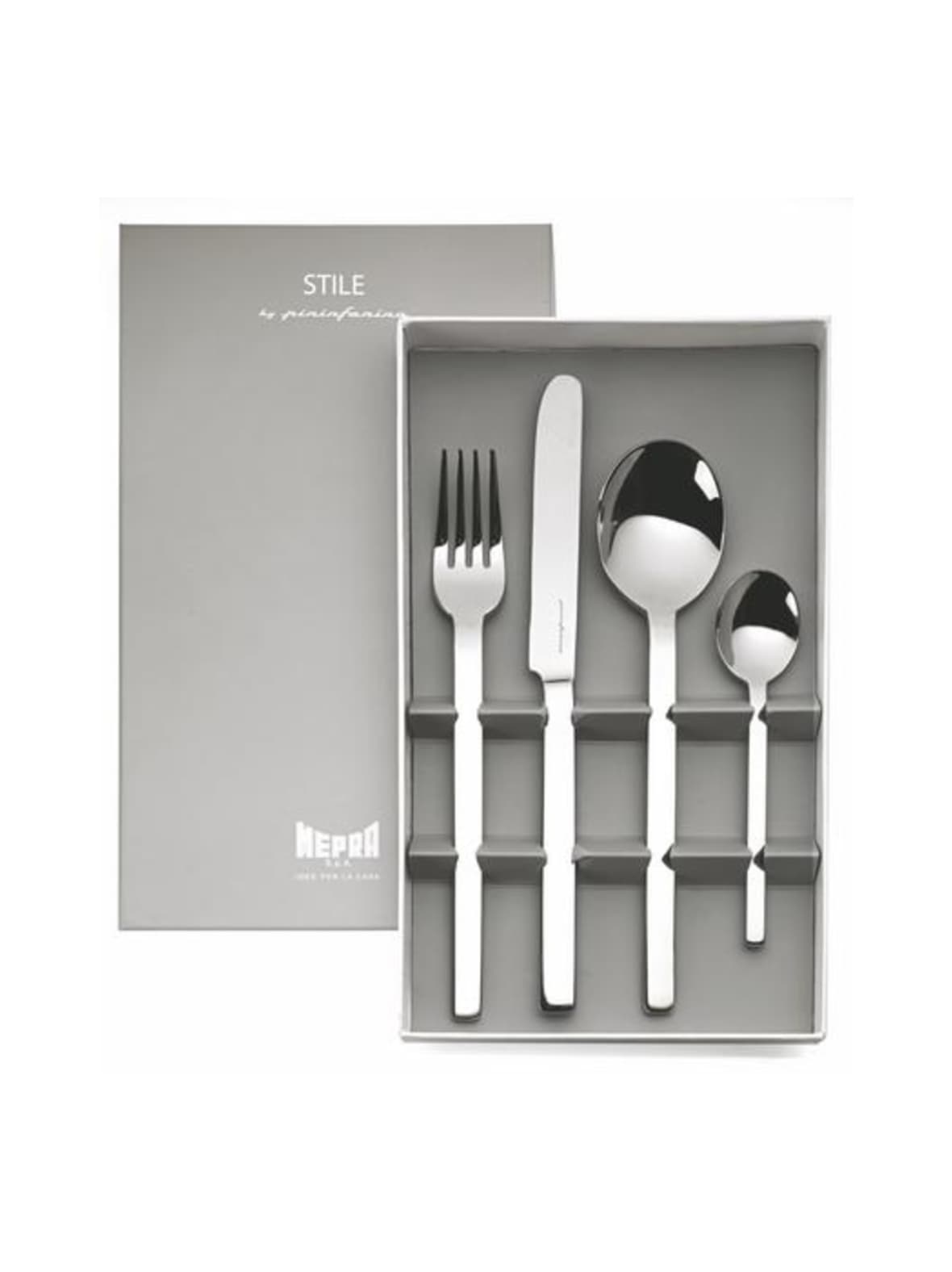 Stile by pininfarina - 1 hengen aterinsetti lahjapakkauksessa – MEPRA