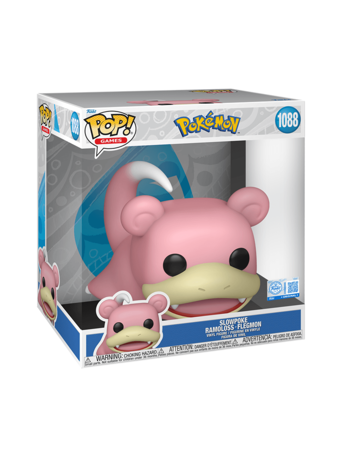 Funko pop! jumbo vinyylihahmo: pokemon - slowpoke – Funko Pop!