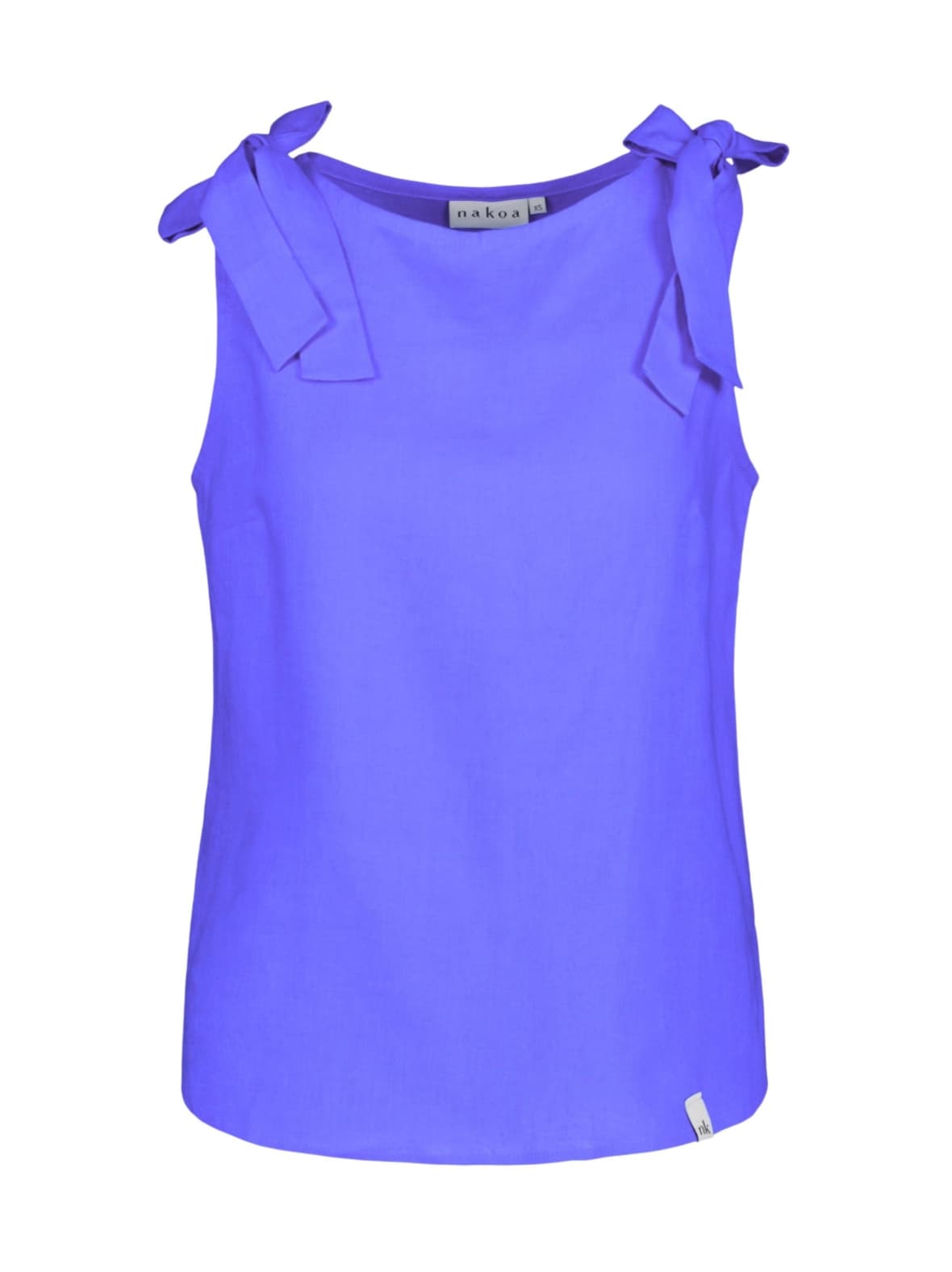 Lauren top, marina blue – Nakoa