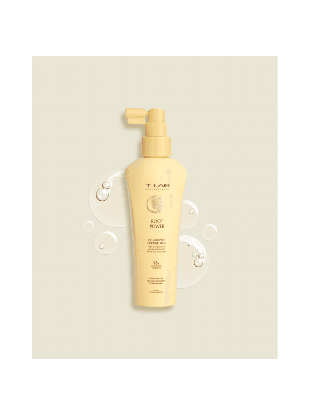 Root power re-growth peptide mist -hiusta vahvistava hoitosuihke kaikille hiustyypeille 150ml – T-LAB Professional