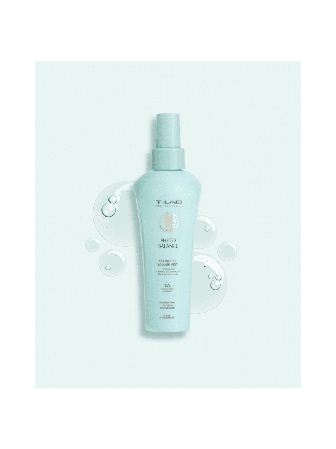 Phyto balance probiotic volume mist -tuuheuttava hoitosuihke veltoille hiuksille 150ml – T-LAB Professional