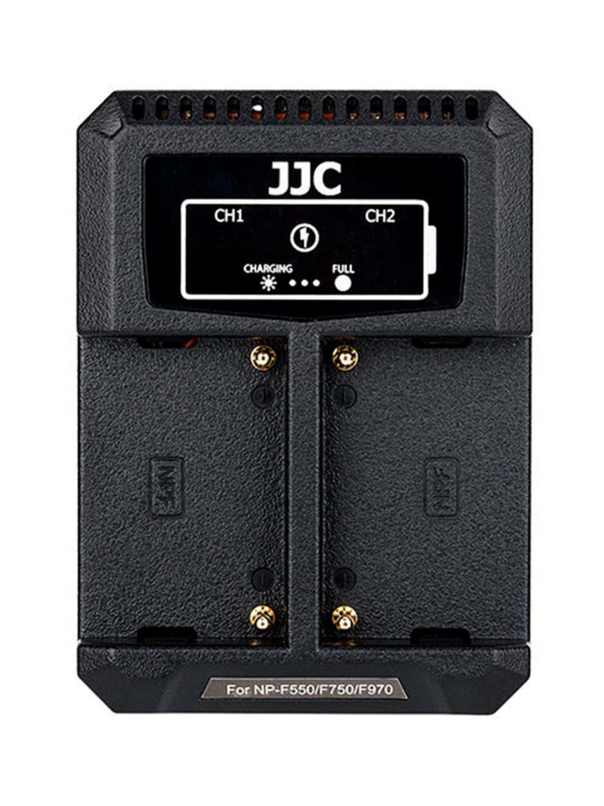 Jjc dch-npf usb dual battery charger -tuplalaturi (np-f) – JJC