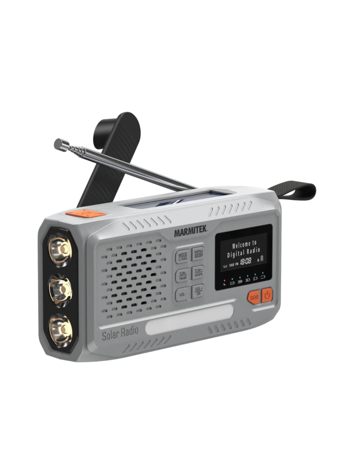 Marmitek resq 100 ulkoilu- ja hätäradio – Marmitek