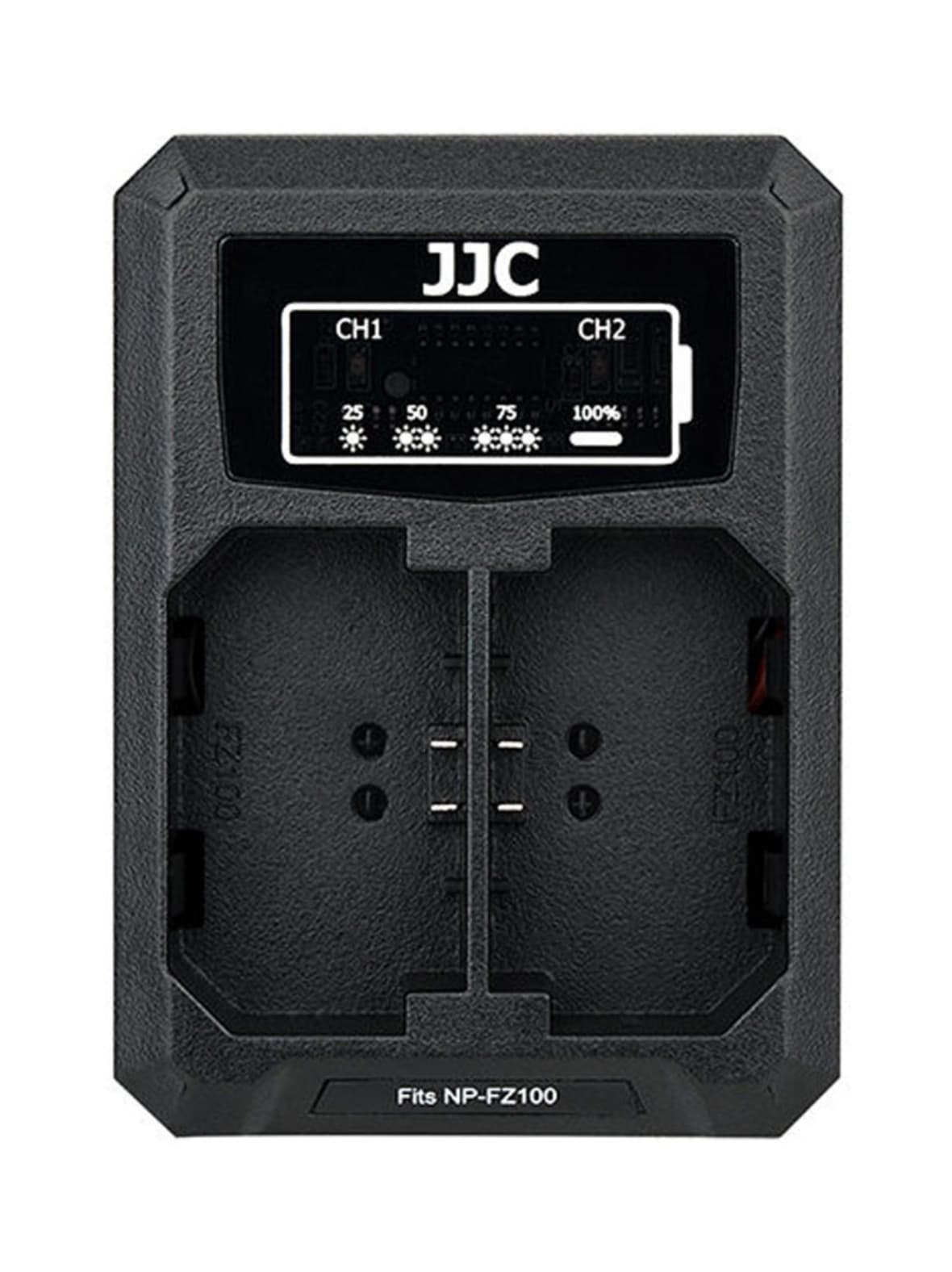 Jjc dch-npfz100 usb dual battery charger -tuplalaturi (sony np-fz100) – JJC