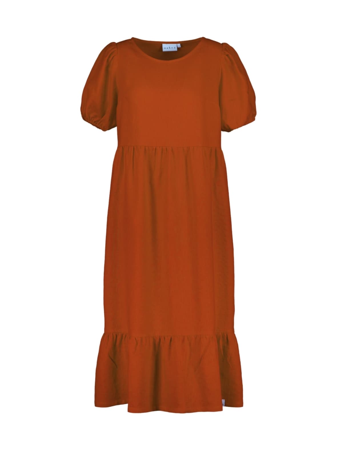 Astrid dress, burnt orange – Nakoa
