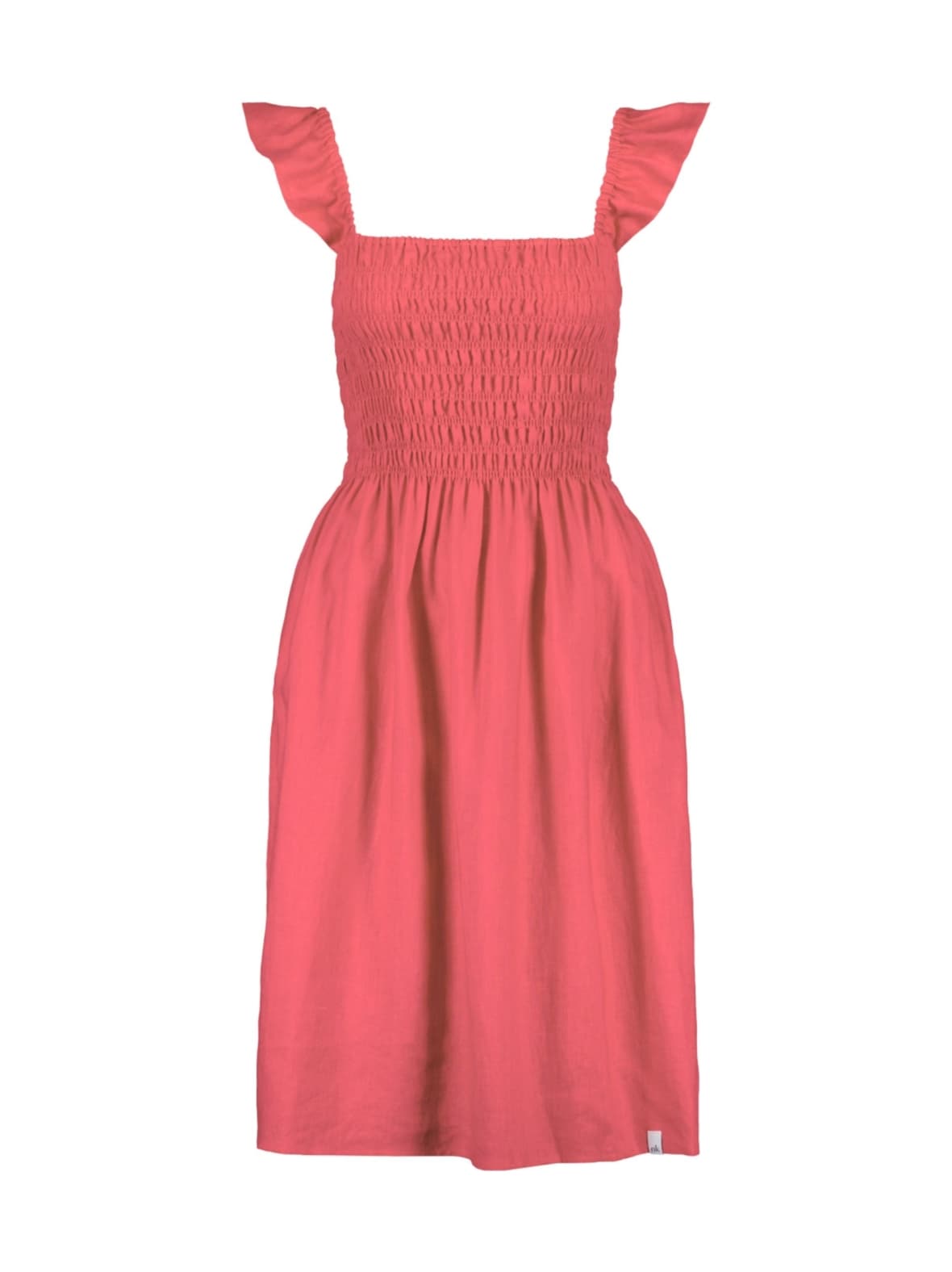 Ariela dress, sunset coral – Nakoa