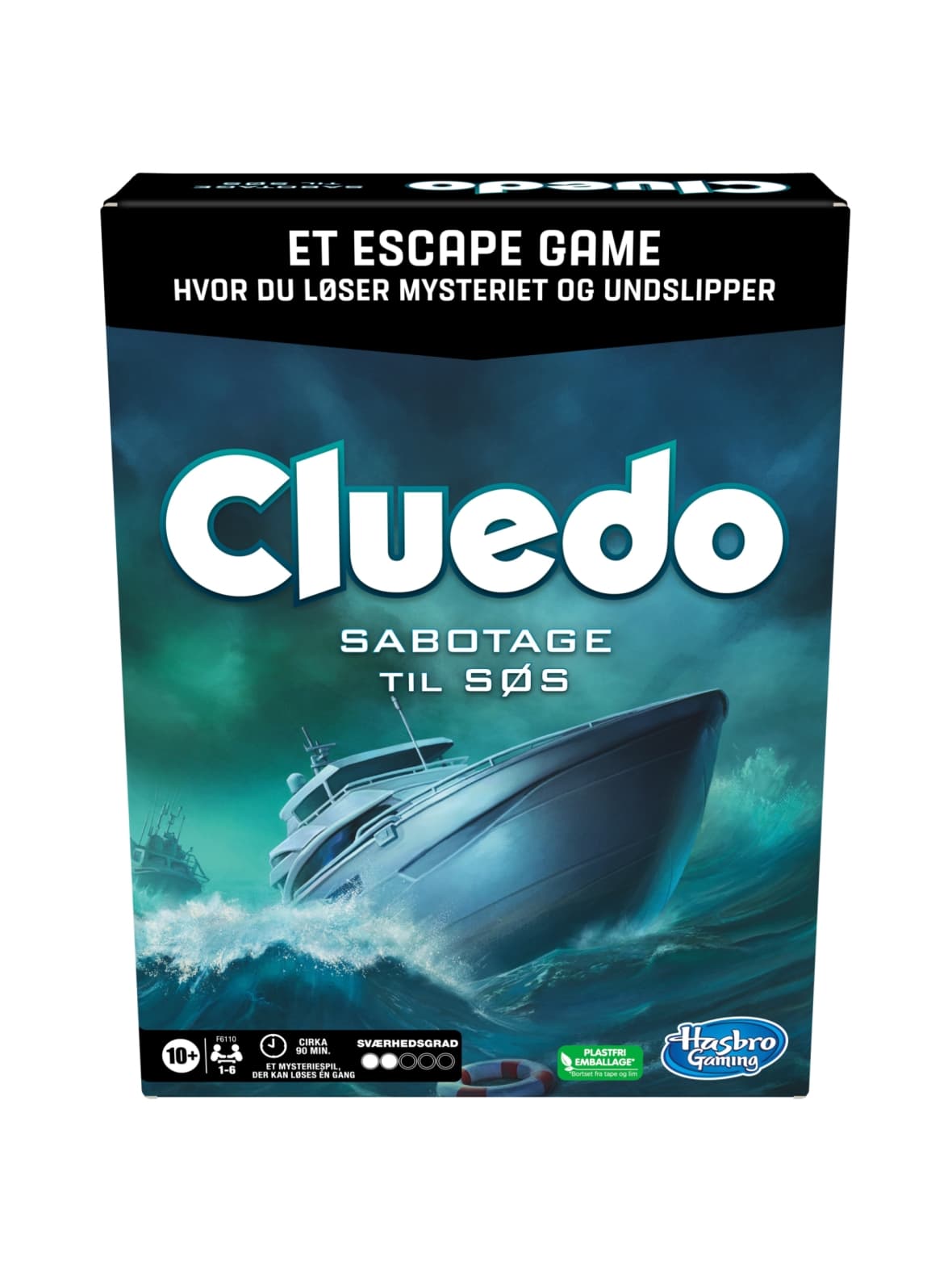 Cluedo escape lautapeli katastrofi jahdilla (norjankielinen)