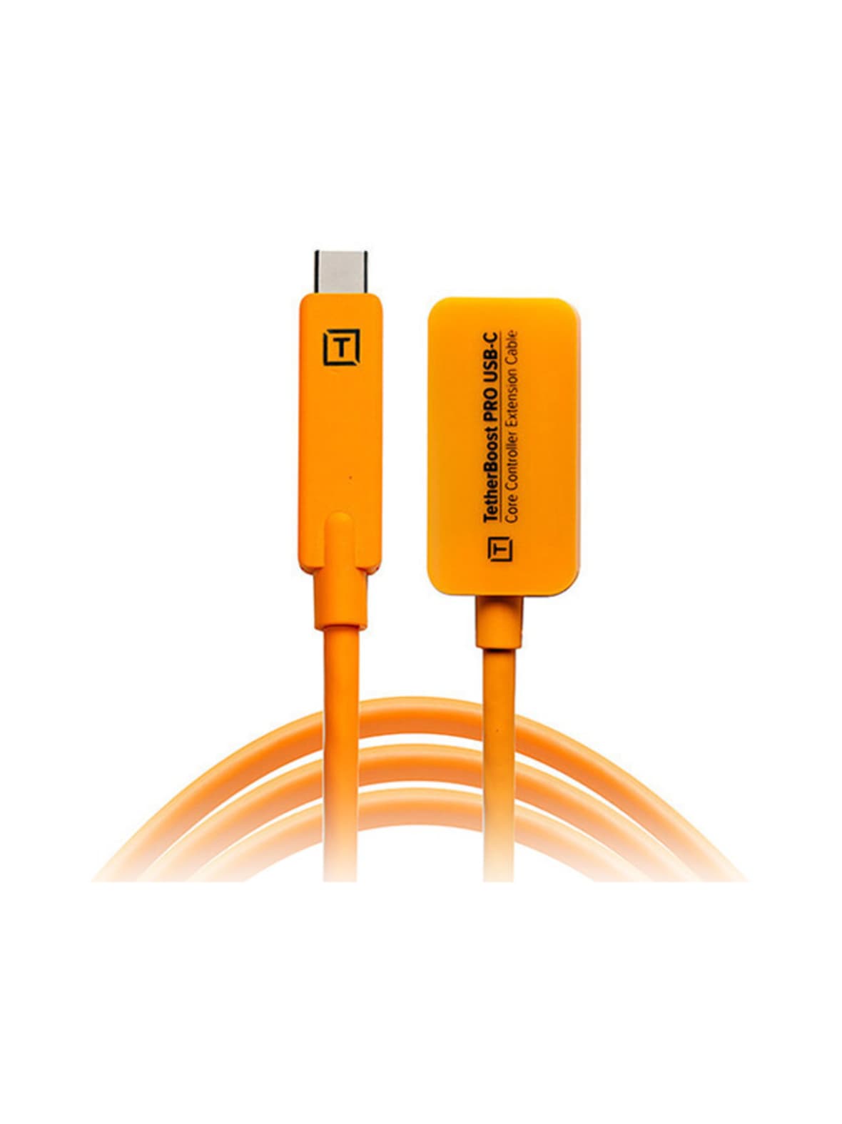 Tether tools tetherboost pro (4,6m) usb type-c core controller jatkokaapeli - oranssi – Tether Tools