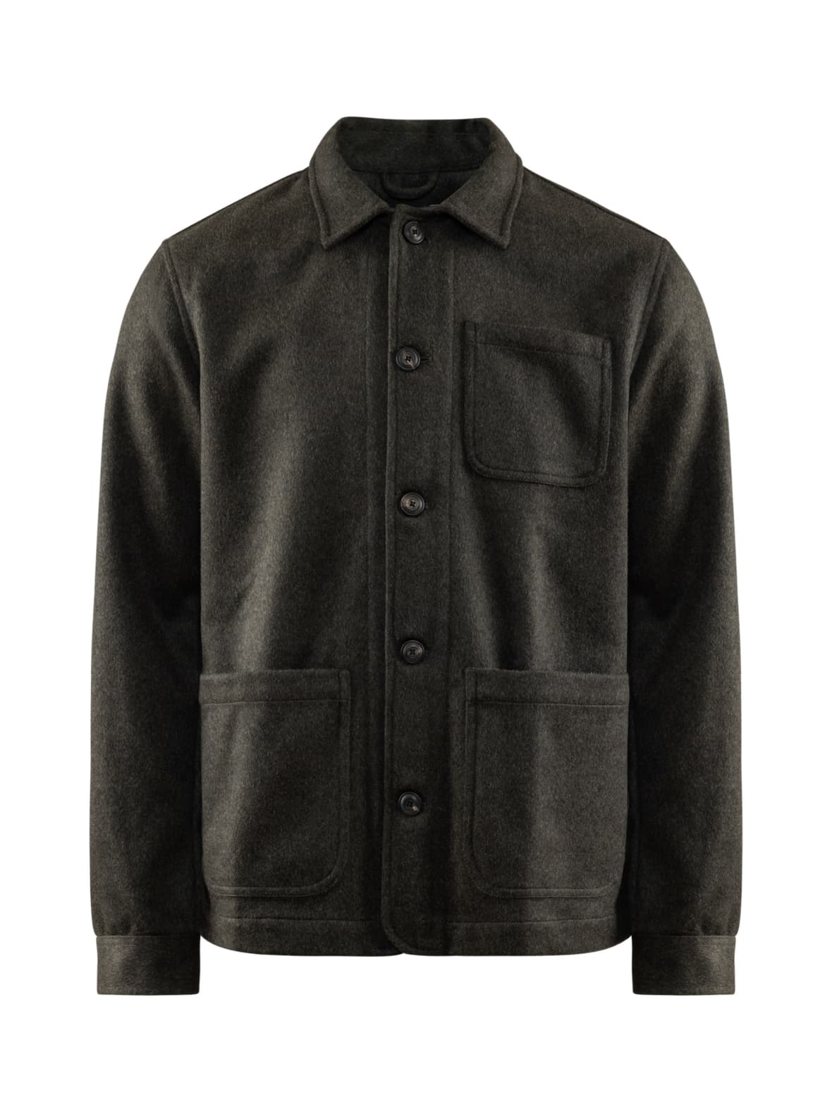 Giotto wool overshirt -villatakki – Berkeley