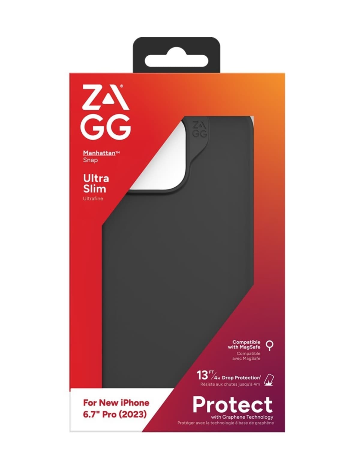 Zagg manhattan snap - musta suojakuori iphone 15 pro max – Zagg