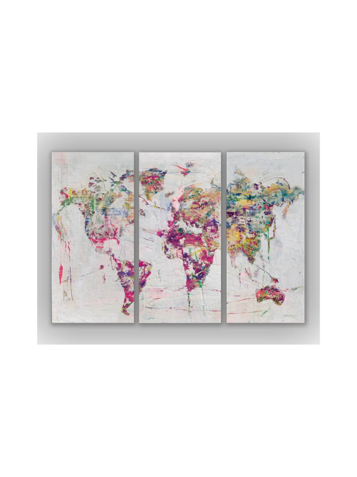 Jenniemilia design, connection pink akustiikkataulut, 3 * 60x120