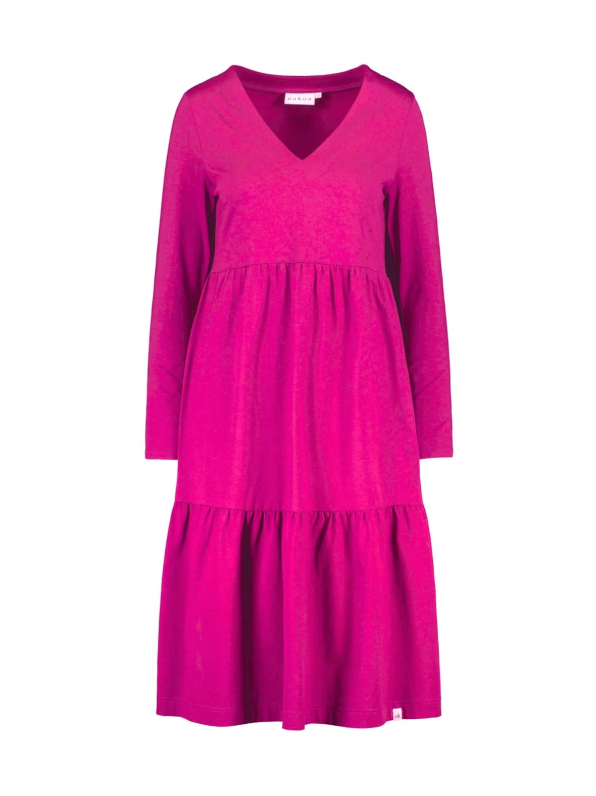 Amélie dress kerrosmekko, festival fuchsia – Nakoa