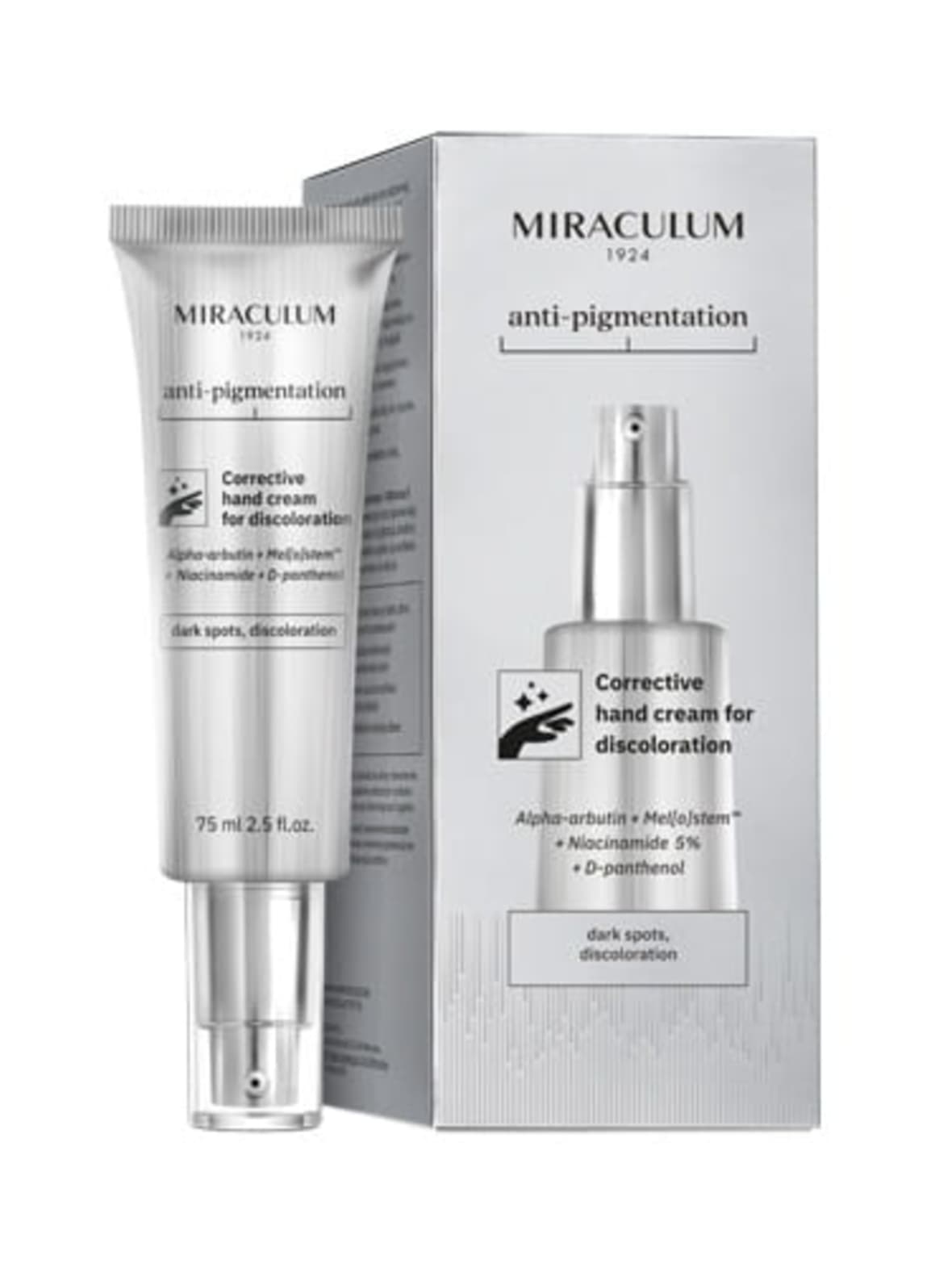 Anti-pigmentation corrective hand cream for discoloration -kirkastava käsivoide 75ml – MIRACULUM