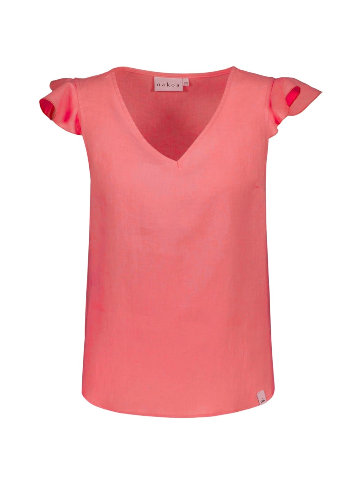 Sofia top, sunset coral – Nakoa