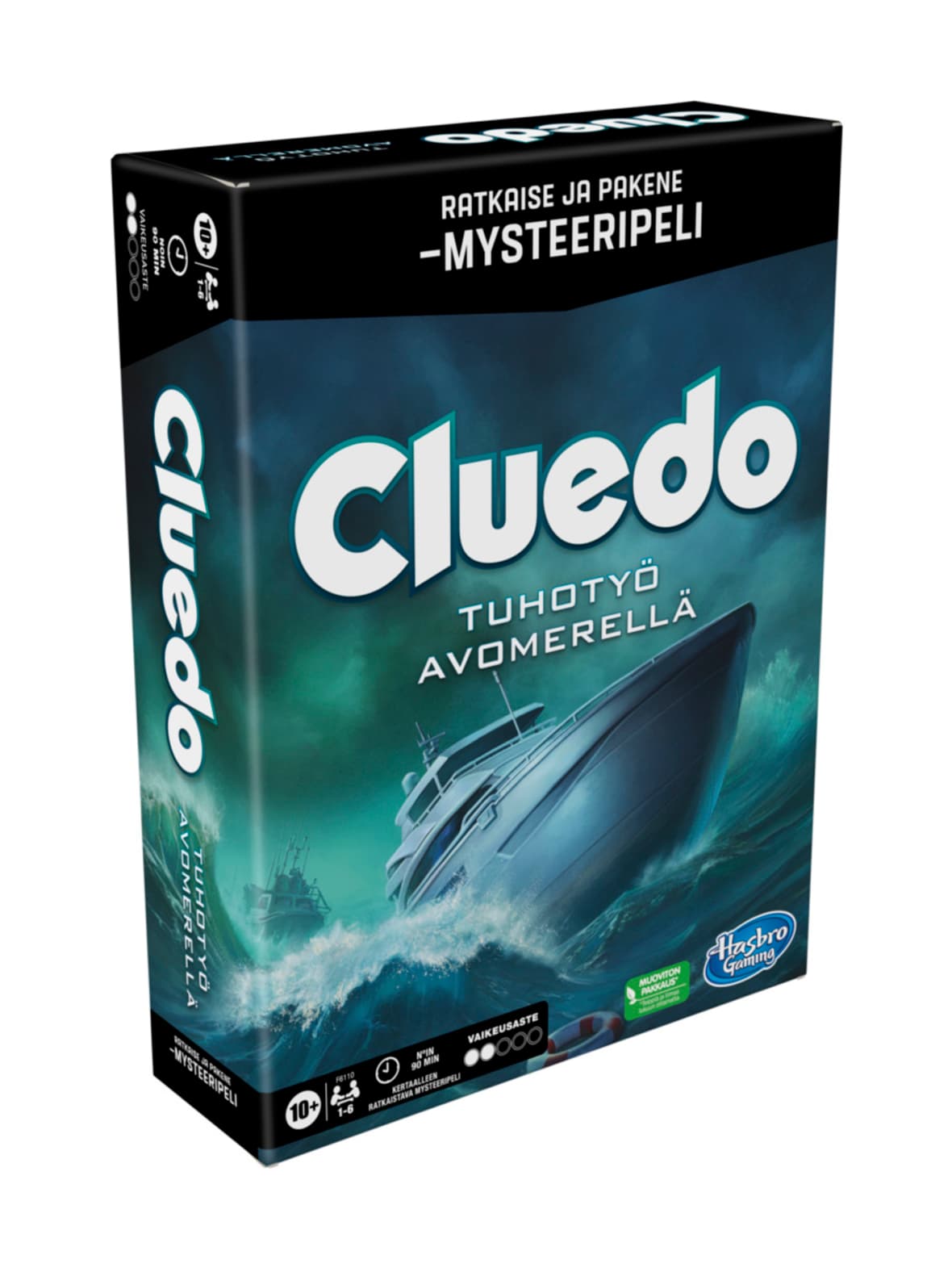 Cluedo escape lautapeli katastrofi jahdilla (suomenkielinen) – Hasbro Gaming