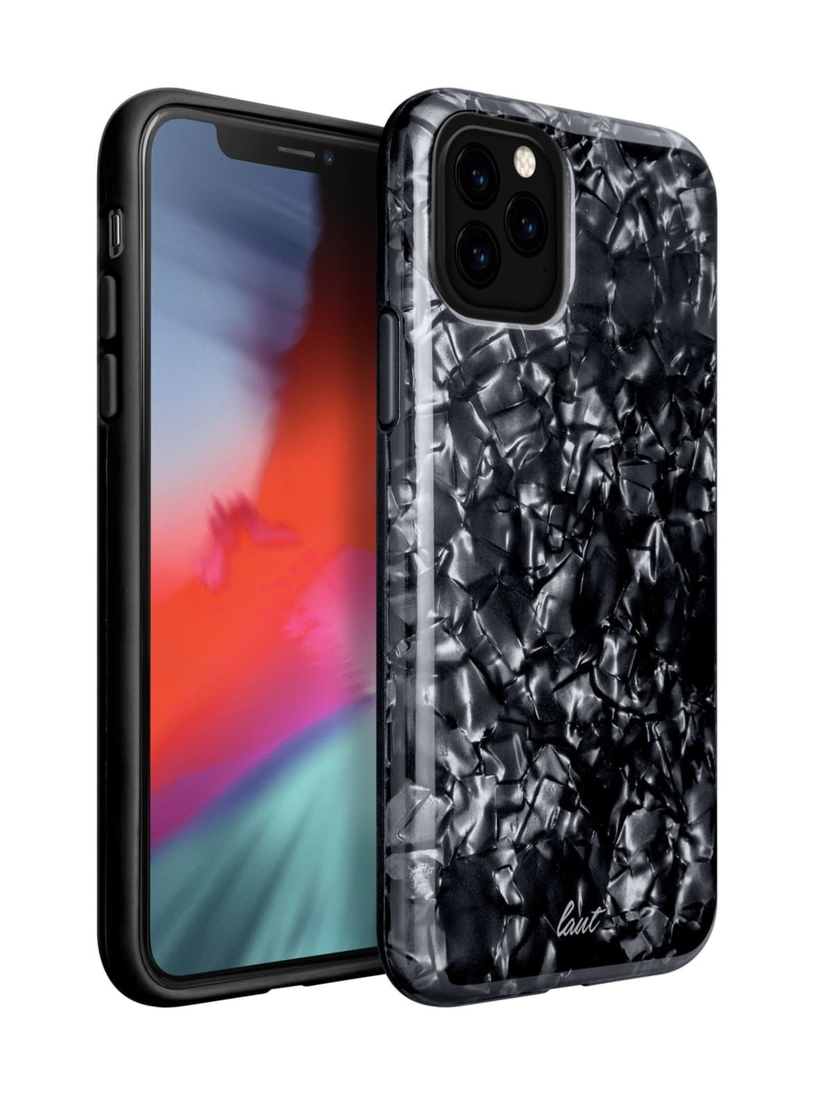 Laut pearl  - musta suojakuori iphone 11 pro max – LAUT